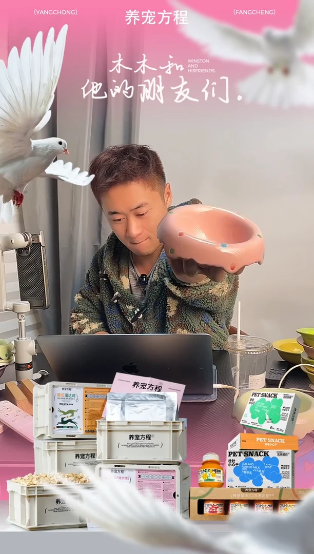 陶瓷养宠方程波点大师冰激凌单碗