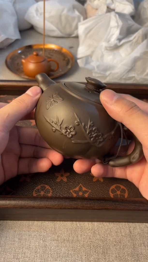 茶杯紫砂-蝶恋花西施