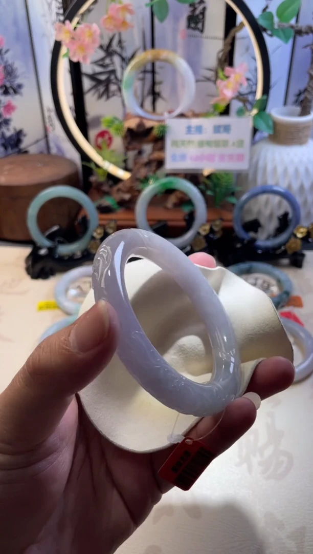 未镶嵌手镯翡翠正圈60