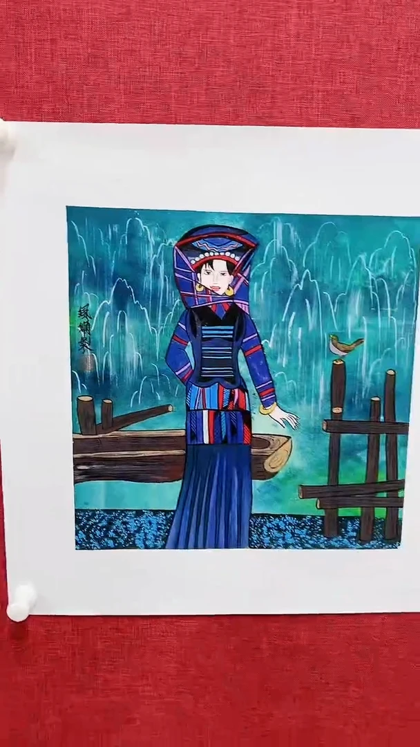 【闪购商品】绘画杨风顺绘画1平尺人物