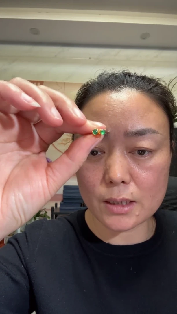 颈饰银S925镶嵌翡翠00005473