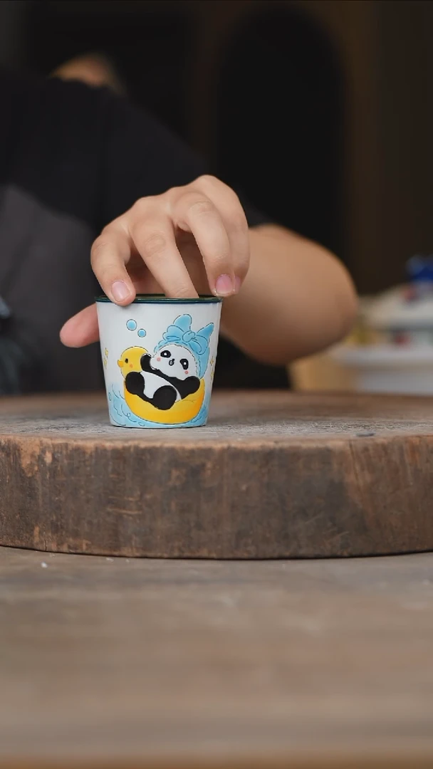 瓷片景德镇高温釉下彩（食品级）