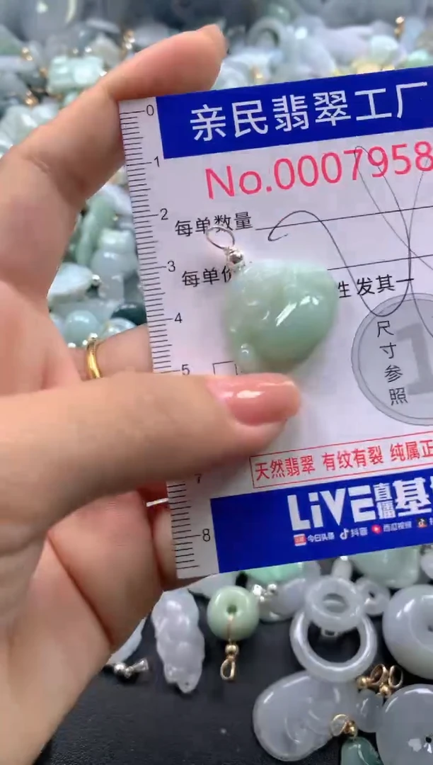 颈饰未镶嵌翡翠7958