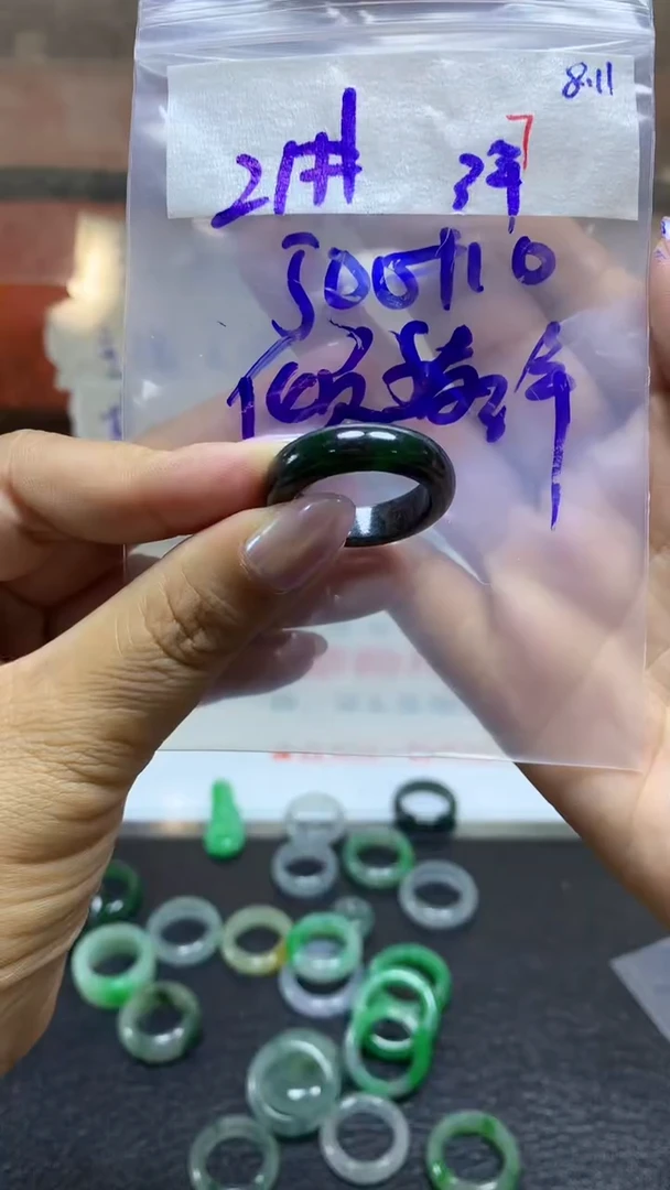 定制翡翠未镶嵌倾**生毛货需精细抛光拍一发一