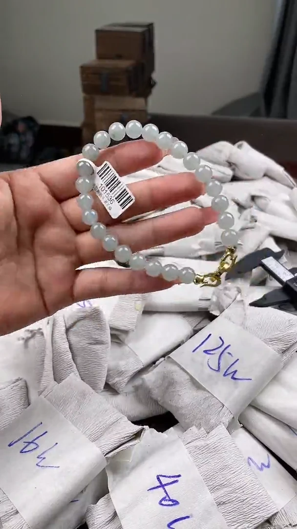 未镶嵌手链翡翠手串