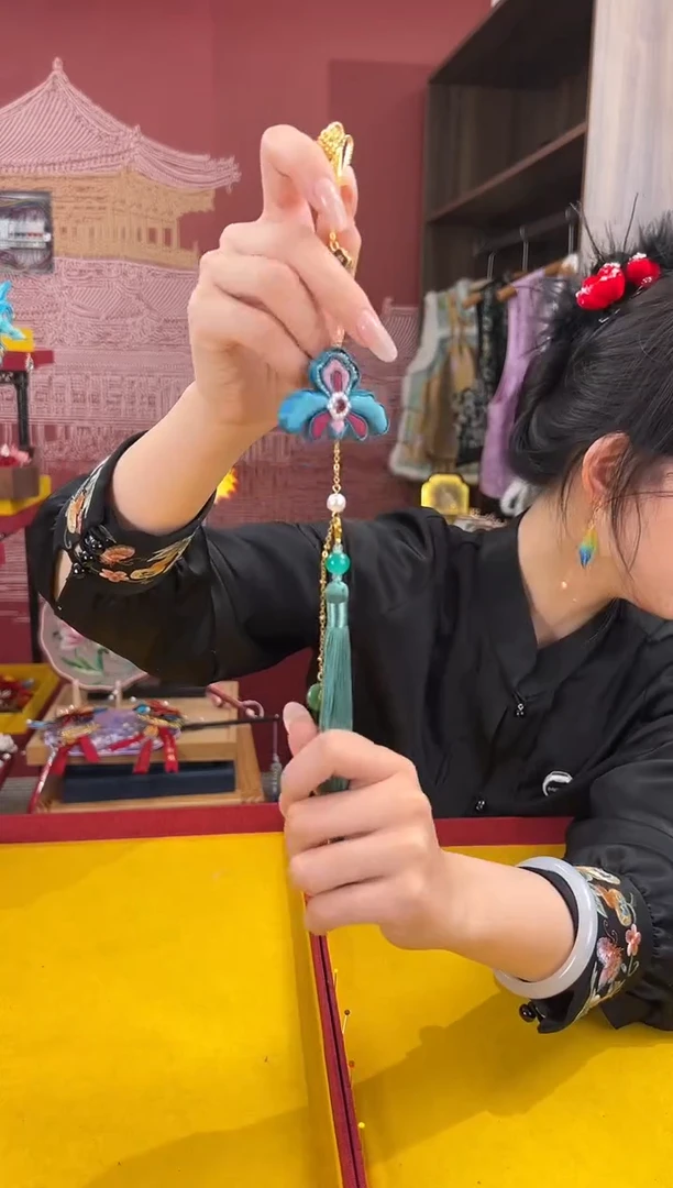 【闪购商品】刺绣苏绣世家非遗手工（压襟）