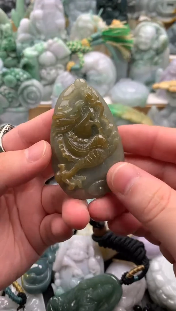 吊坠(不含链)未镶嵌翡翠1