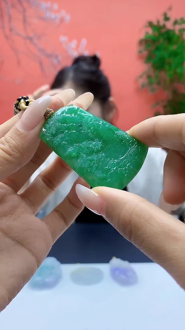 未镶嵌定制翡翠3099ty-毛货挂件52