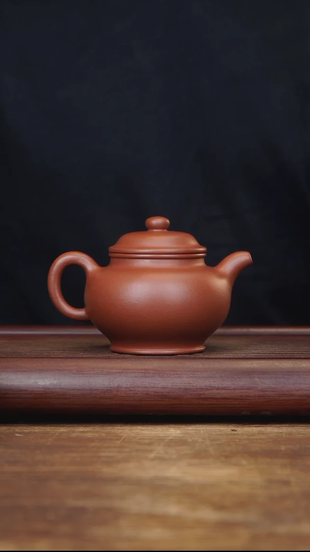 茶壶紫砂240ml 全手掇只 家藏红清水泥