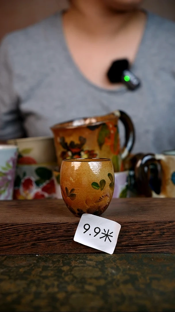 摆件泥垚手作 景德镇手工手绘器物