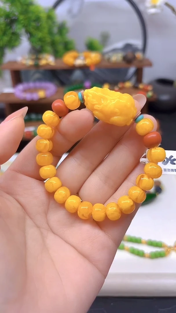 手链蜜蜡未镶嵌S345