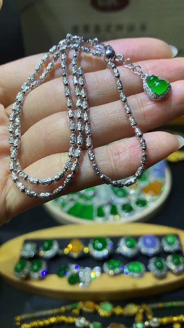 套链未镶嵌翡翠团购