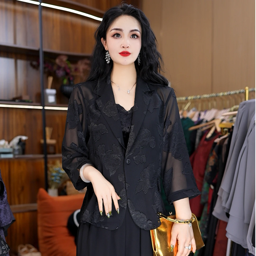 7786-8新款小衫上衣西装