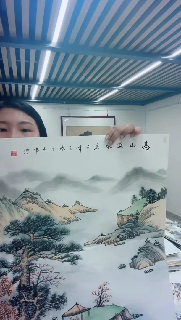 国画手写手绘国画作品