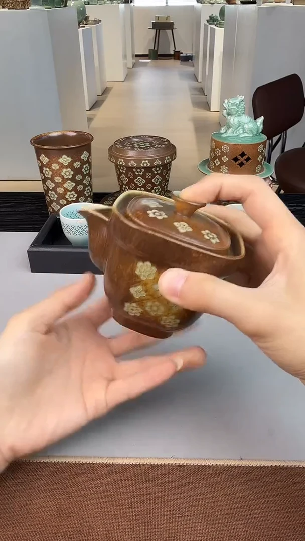 青瓷手工茶器包邮