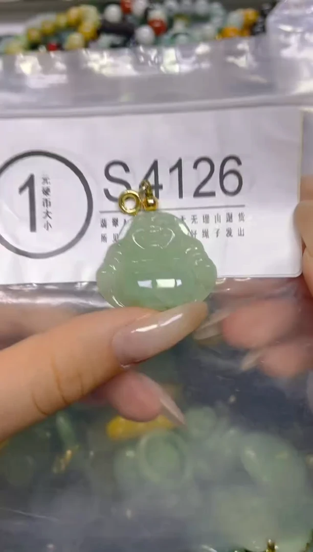 颈饰未镶嵌翡翠/ S /翡翠A货，一件也是批发价