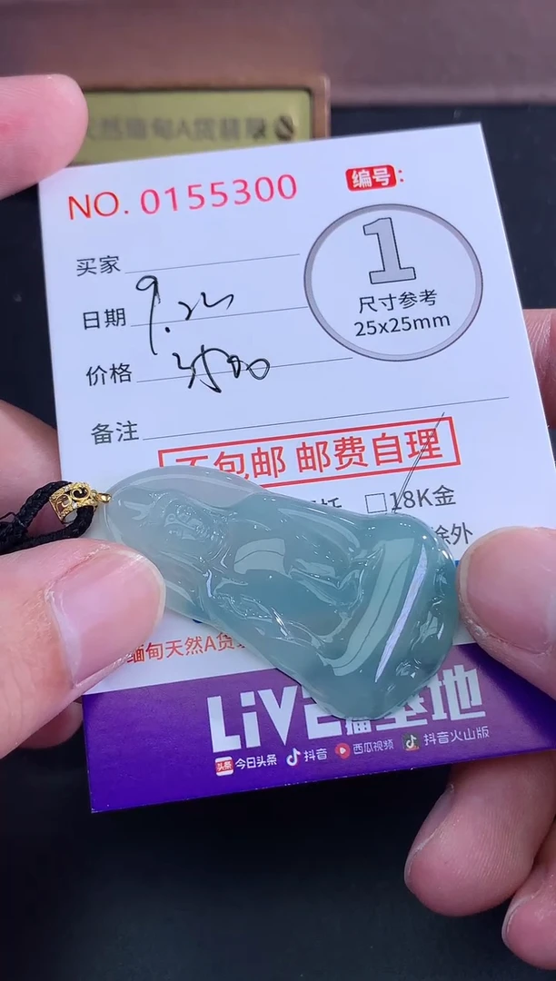 颈饰未镶嵌翡翠真***宙天然缅甸A货翡翠