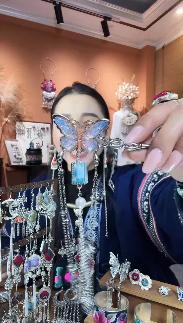 【闪购商品】刺绣纯手工民族风发簪