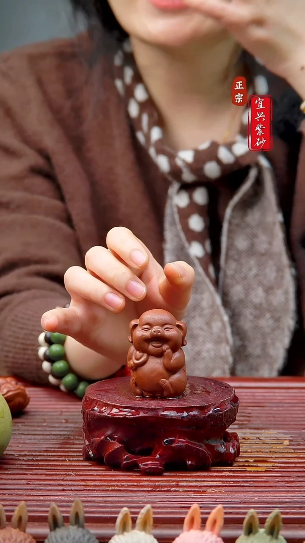 紫砂茶宠宜兴紫砂茶宠摆件