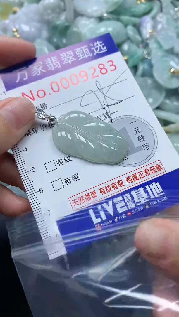 吊坠(不含链)未镶嵌翡翠9283