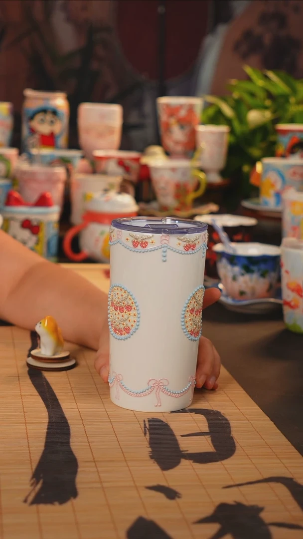 景德镇手工手绘杯杯