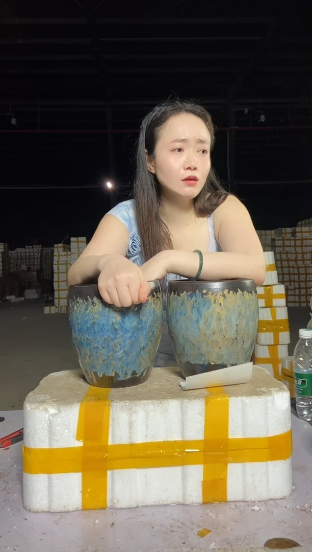 宜兴紫砂粗陶花盆18/21