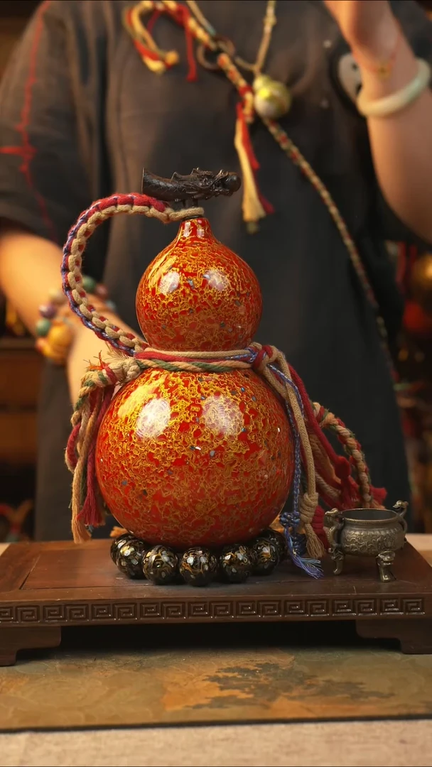 203大漆一物一拍记葫堂出品【不带手串】