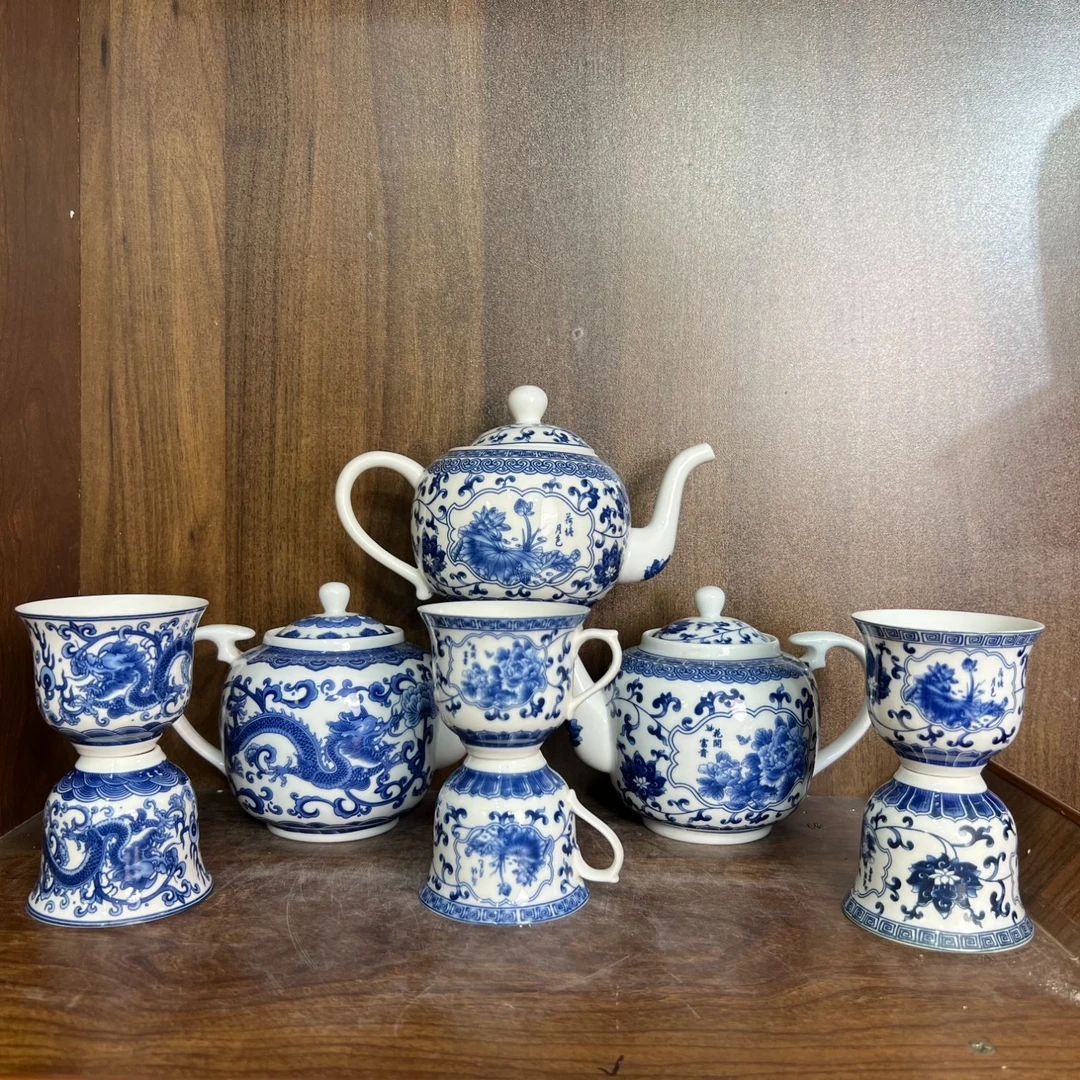 B063不固定景德镇制陶瓷一壶2杯