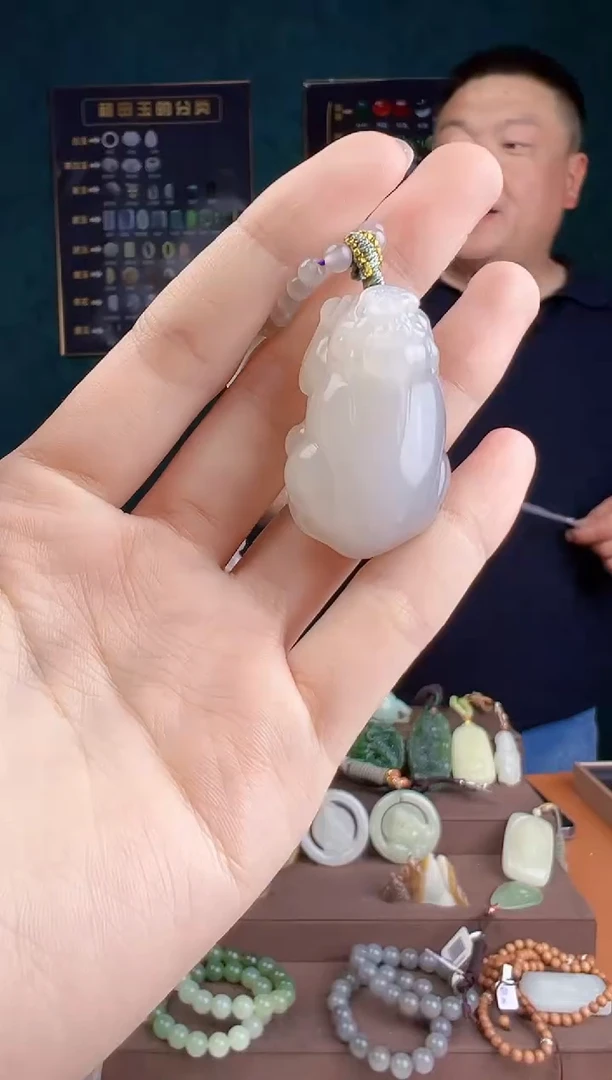 和田玉银S925镶嵌颈饰多样性发货