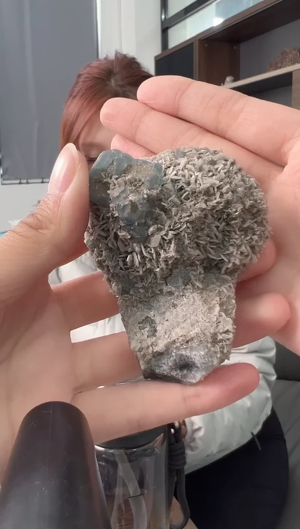 裸石海蓝宝石M314 约7.4cm