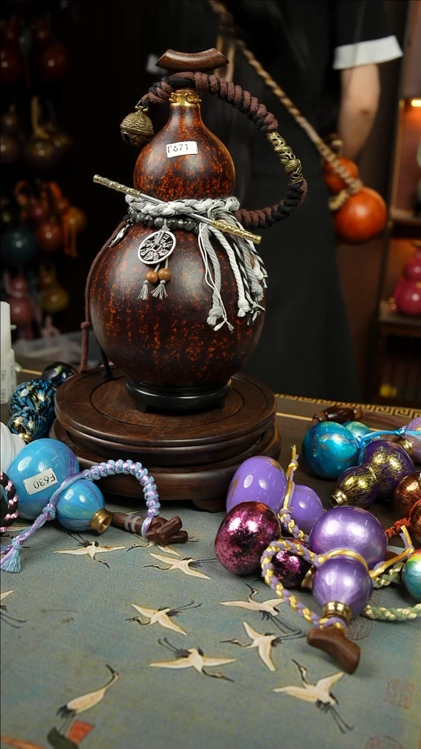 671号1000ml左右非遗大漆酒葫芦