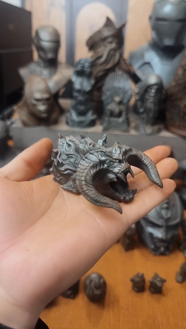 铁实心铁艺  炎魔  铸铁黑