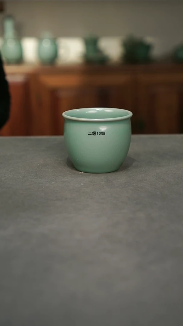 【闪购商品】君子汝瓷【福利】缸杯1008