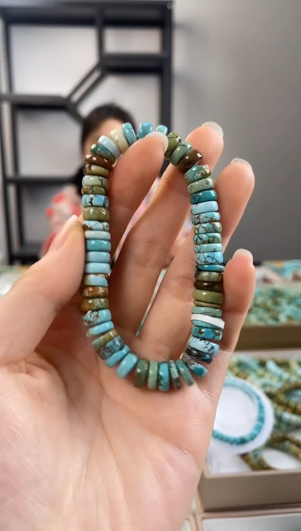 【闪购商品】绿松石珠宝奇石未镶嵌9+mm