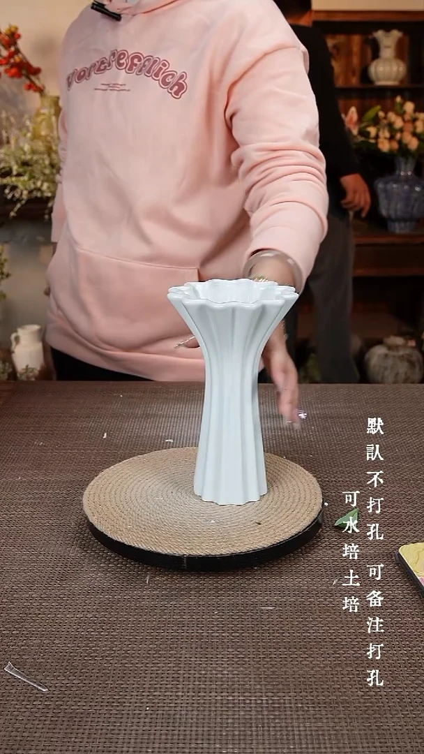 摆件026景德镇陶瓷花瓶