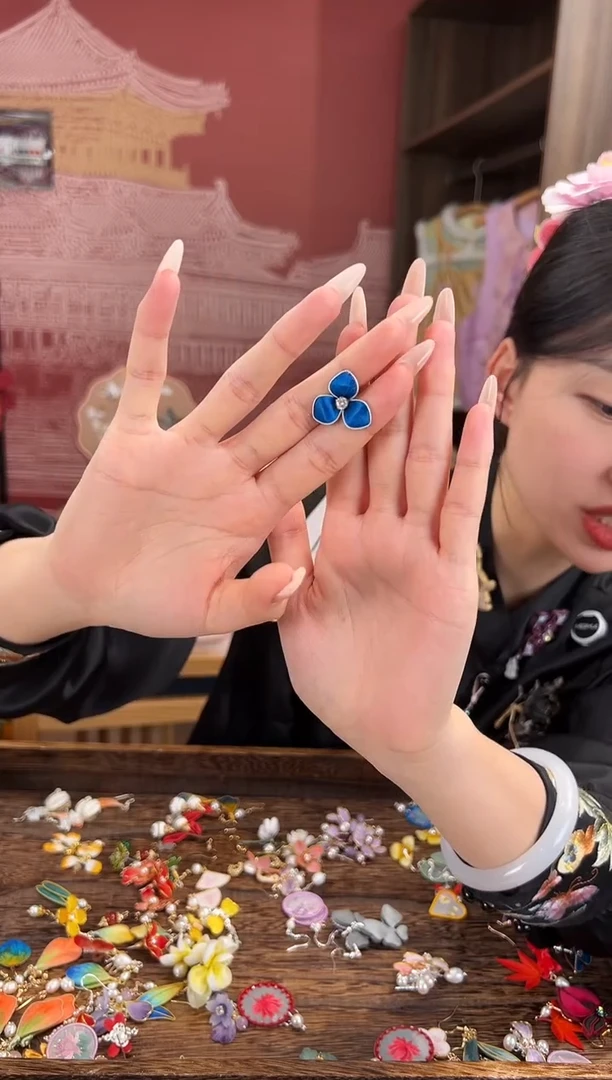 【闪购商品】刺绣苏绣世家非遗手工（耳环）