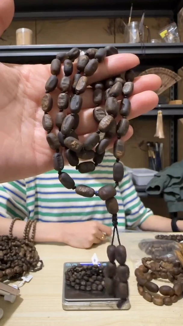 手串沉香16号棋楠沉水留疤多圈手串21克+