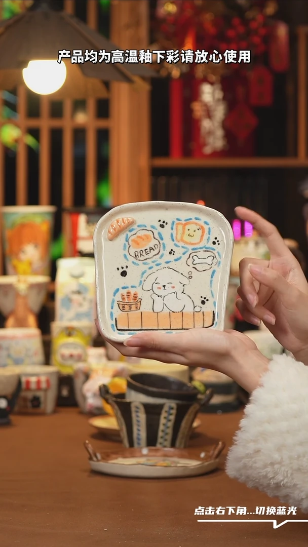 【闪购商品】摆件K112文创纯手工手绘