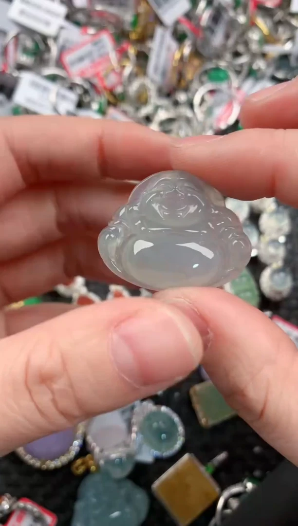 未镶嵌戒指翡翠333         3