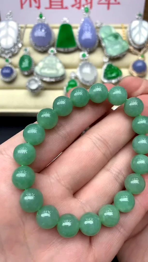 未镶嵌手串翡翠334 -中国好珍宝