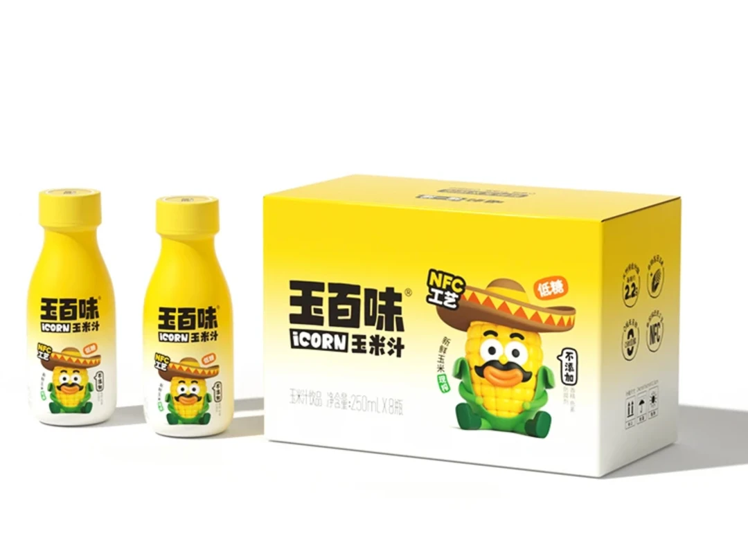 玉百味低糖玉米汁 250ml*8瓶【日期到25年7月22日】