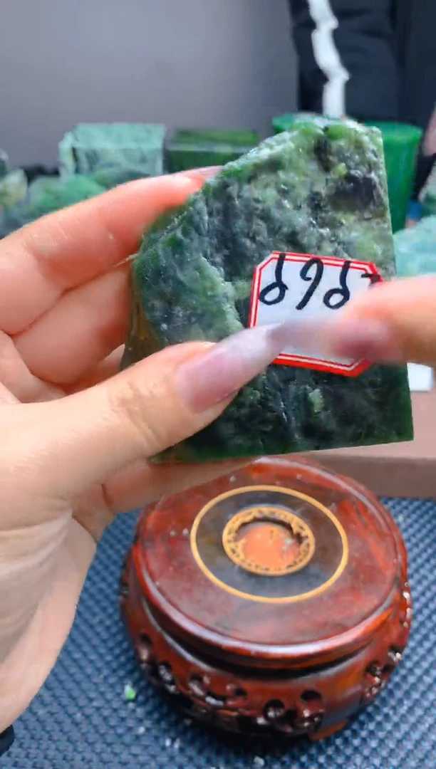 【闪购商品】和田玉（碧玉）珠宝半成品未镶嵌1