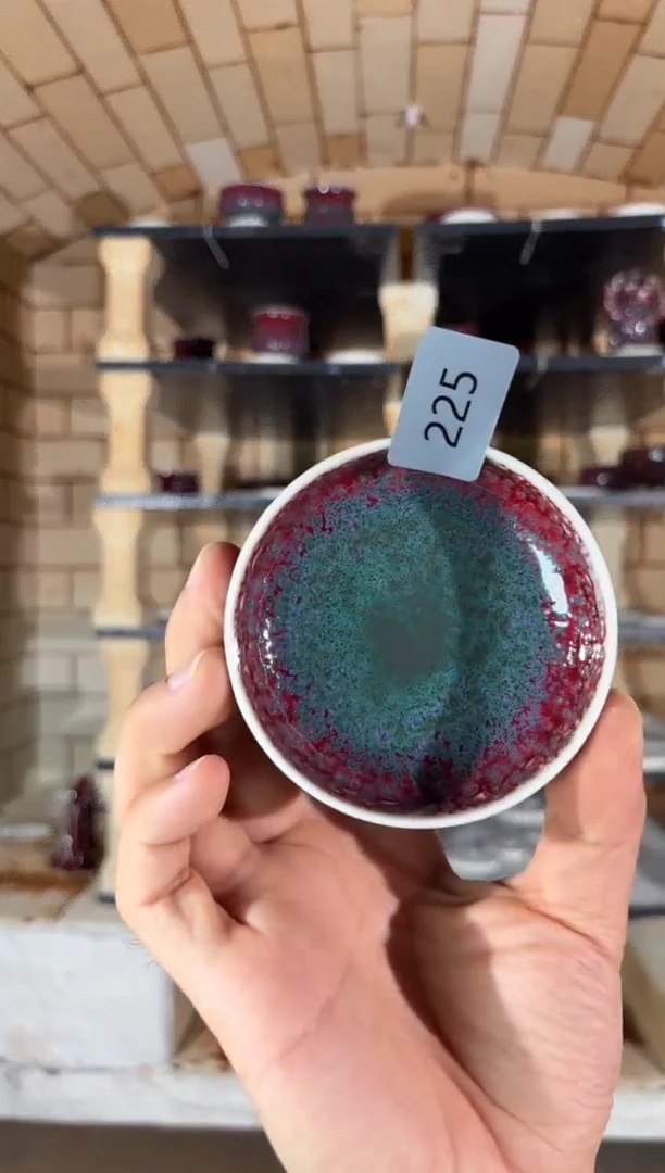 杯精品窑变钧瓷茶器