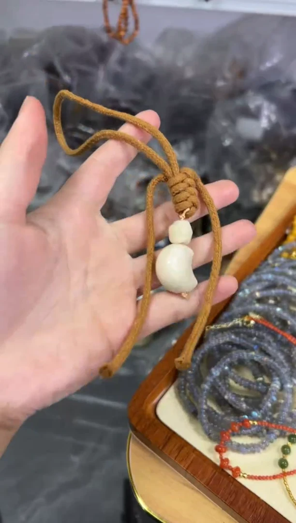 【闪购商品】菩提根/象牙果吊坠象牙果大蒜款挂件[3369]