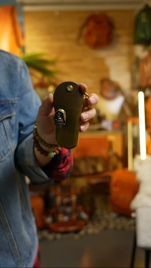 自制古尔丹绿色钥匙包