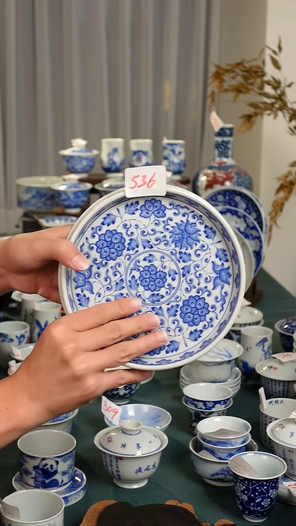 瓷536全手工手绘茶器