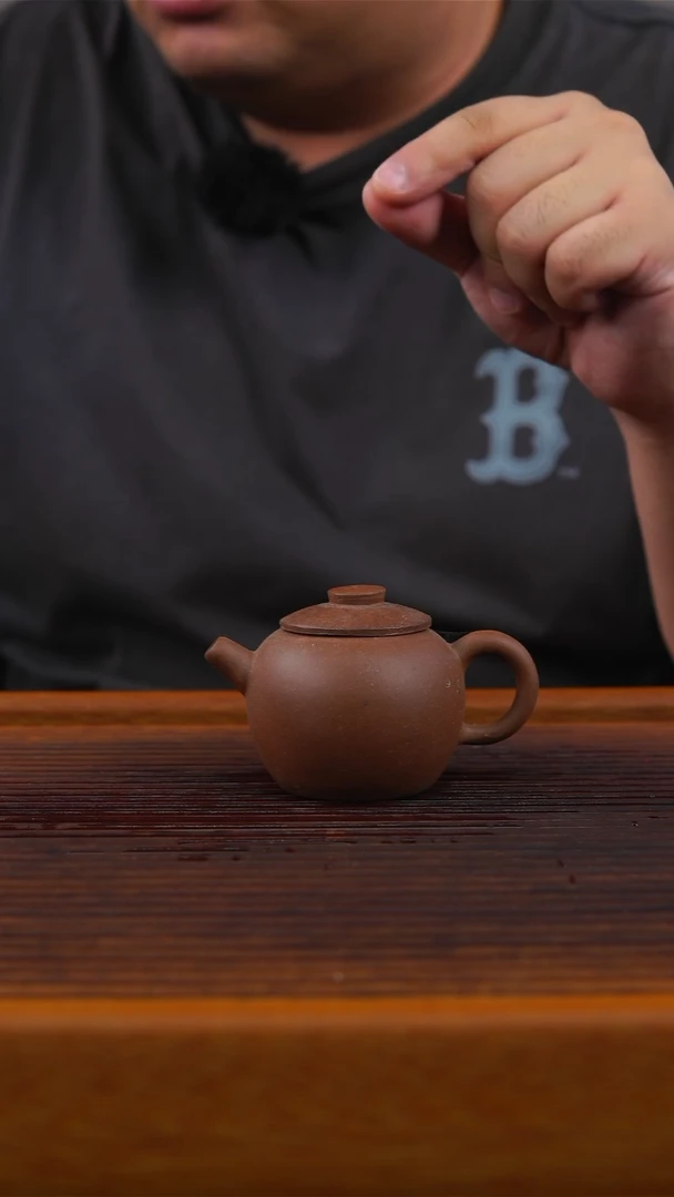 茶壶紫砂龙哥紫泥巨轮