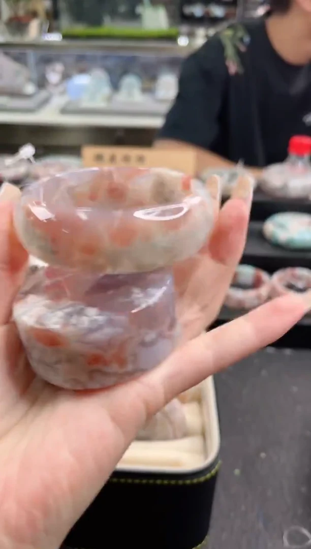 未镶嵌手镯石英质玉60圈口（赠品镯心）s9240292