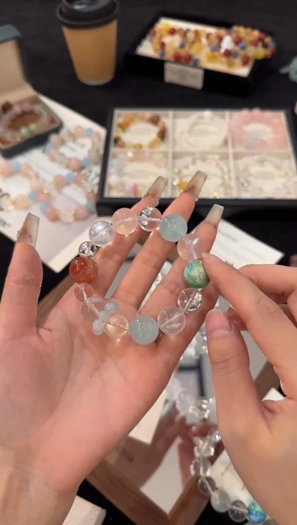 合金手链水晶大鱼海棠x2771