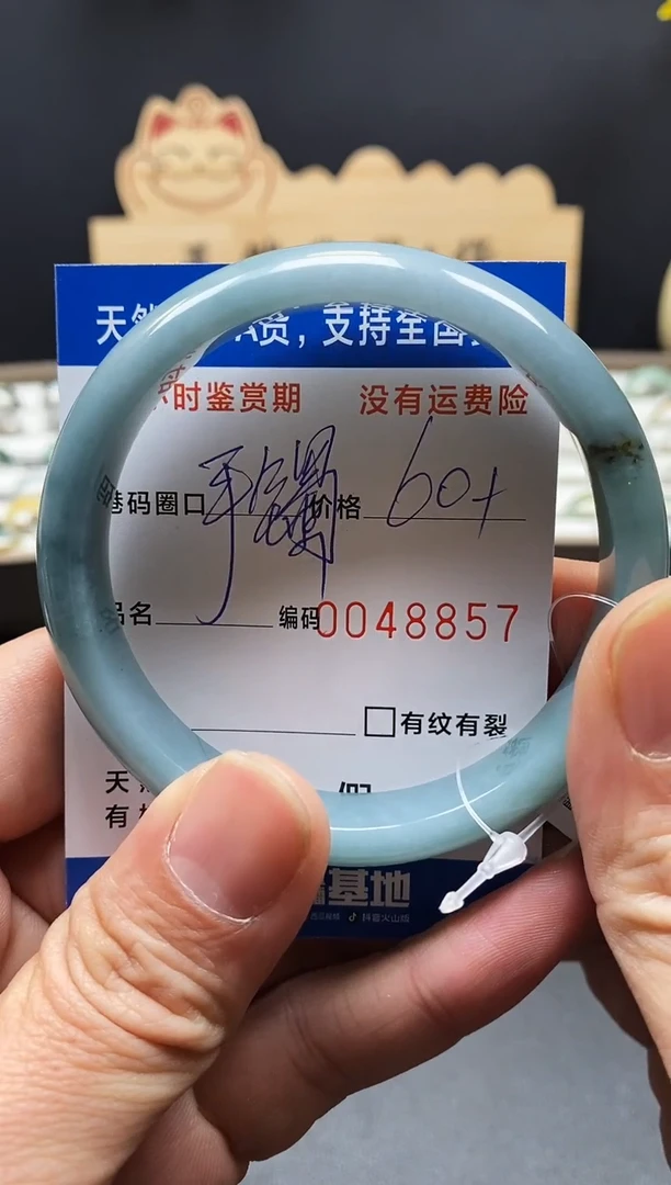 未镶嵌手镯翡翠1**拾8857